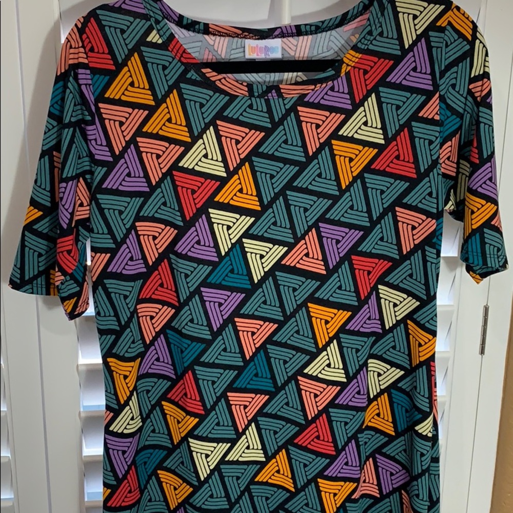 LuLaRoe Julia Dress L